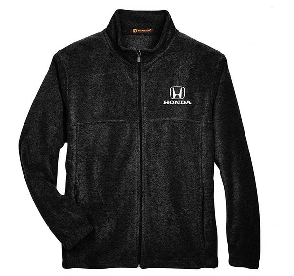 Honda Black Full Zip Fleece Jacket – Speedgear