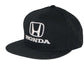 Honda Black Flat Brim Logo Hat