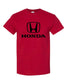 Honda Large Logo Tee Shirt Red