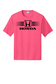 Honda Racing Stripes Performance Tee Neon Pink