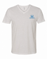 Honda Racing Logo Vneck Tee Shirt White