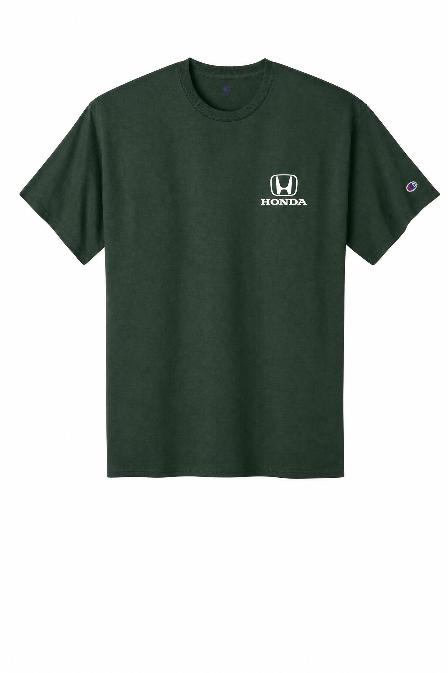 Honda Racing Champion Logo Tee Shirt Hunter Green