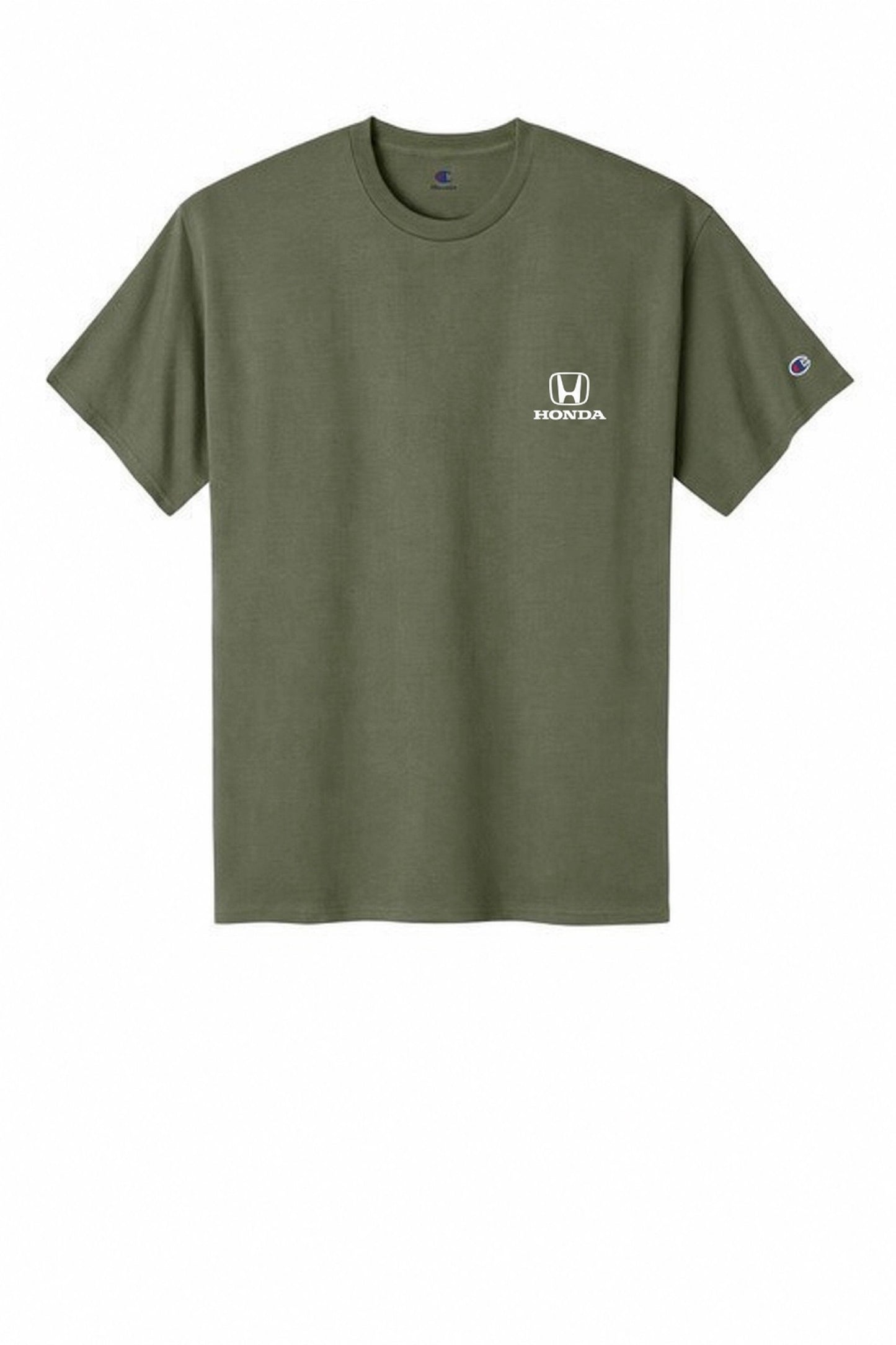 Honda Racing Champion Logo Tee Shirt Army Green
