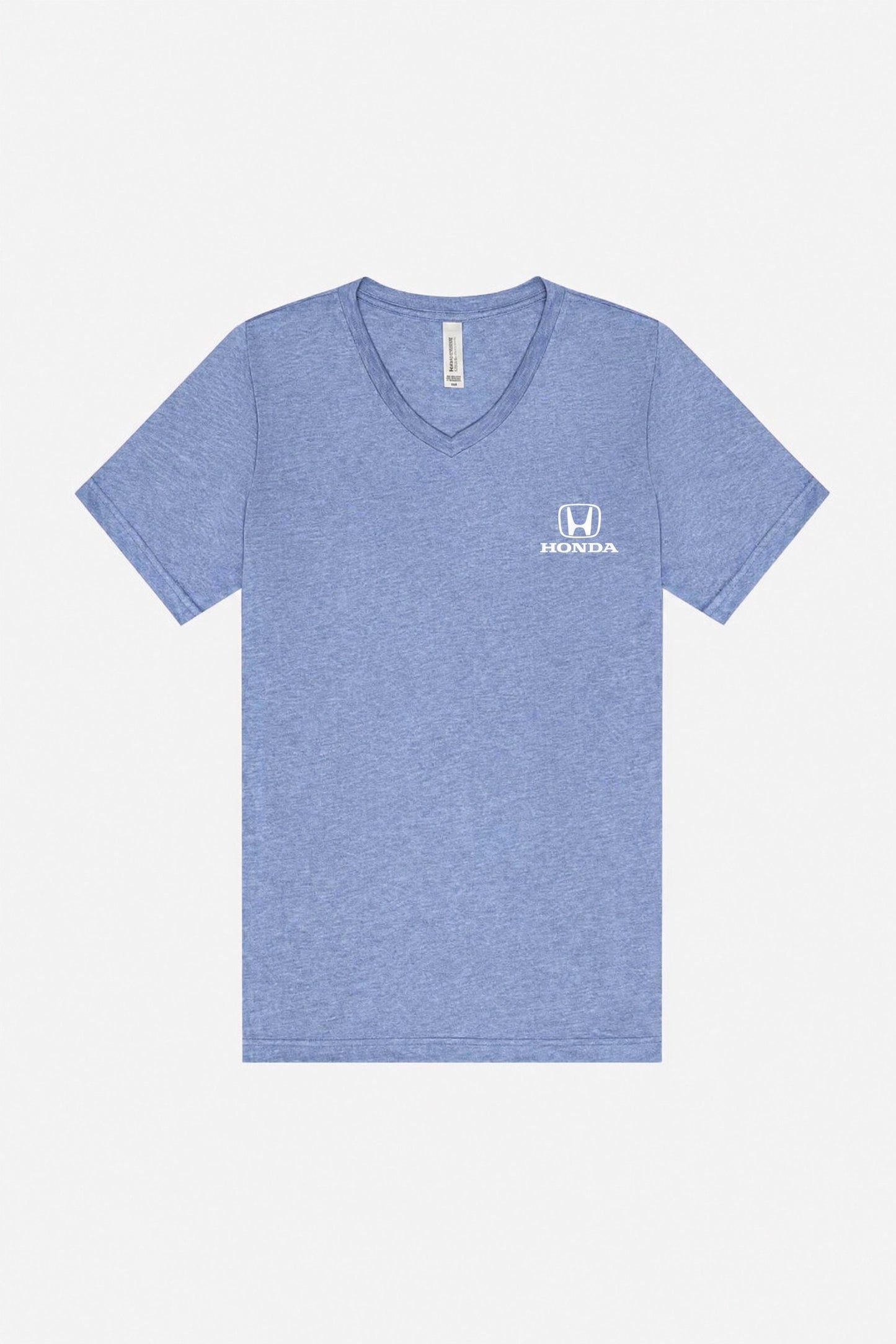 Honda Racing Tri-Blend Vneck Tee Blue