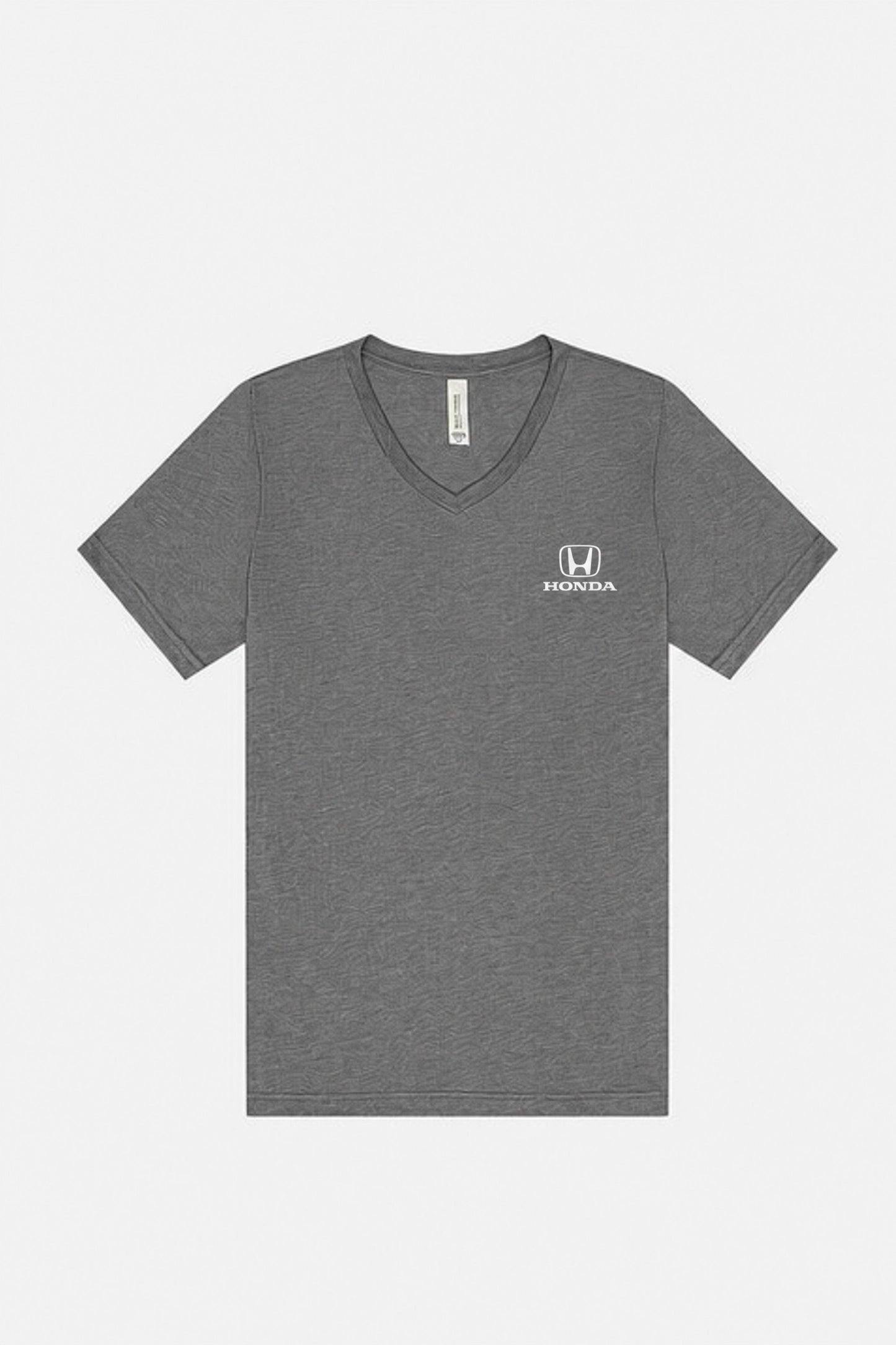 Honda Racing Tri-Blend Vneck Tee Gray