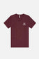 Honda Racing Tri-Blend Vneck Tee Maroon