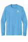 Honda Racing Logo Long Sleeve Tee Aquatic Blue