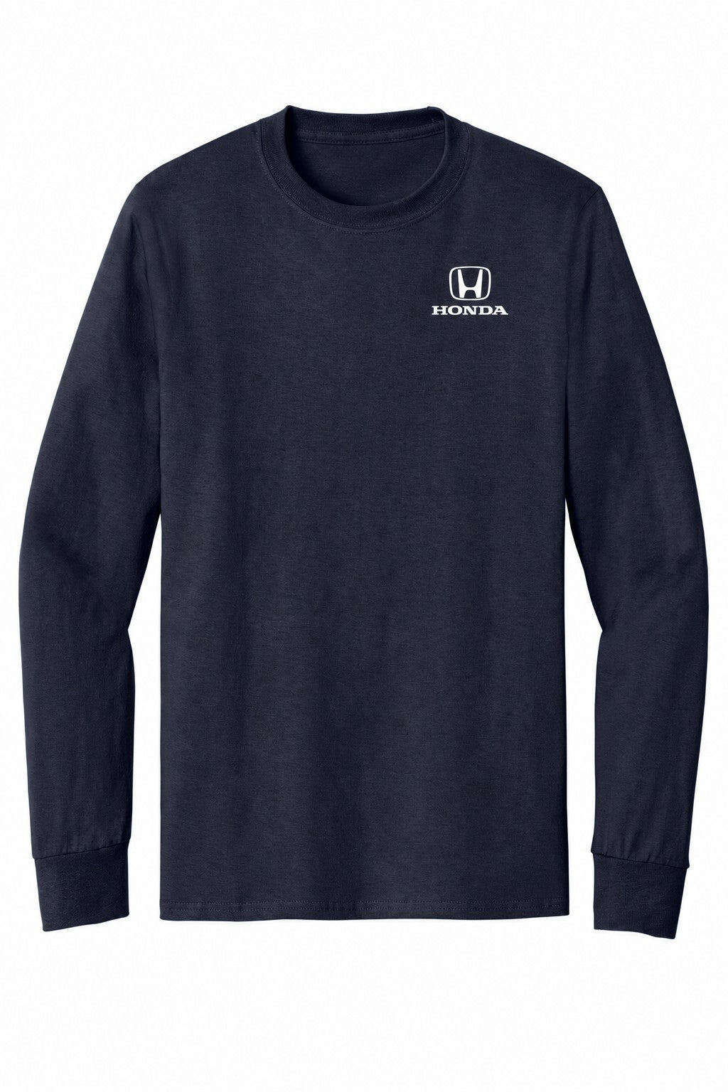 Honda Racing Logo Long Sleeve Tee Navy