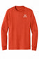Honda Racing Logo Long Sleeve Tee Orange