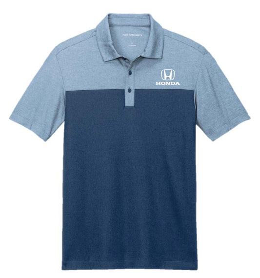 Honda Logo Color Block Polo Blue //speedgear.com/cdn/shop/files/HM6202_a4589b5d-06ca-4ccd-91d3-2b265fb651bd.jpg?v=1781876680