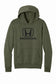 Honda Racing Logo Hoodie Army Green