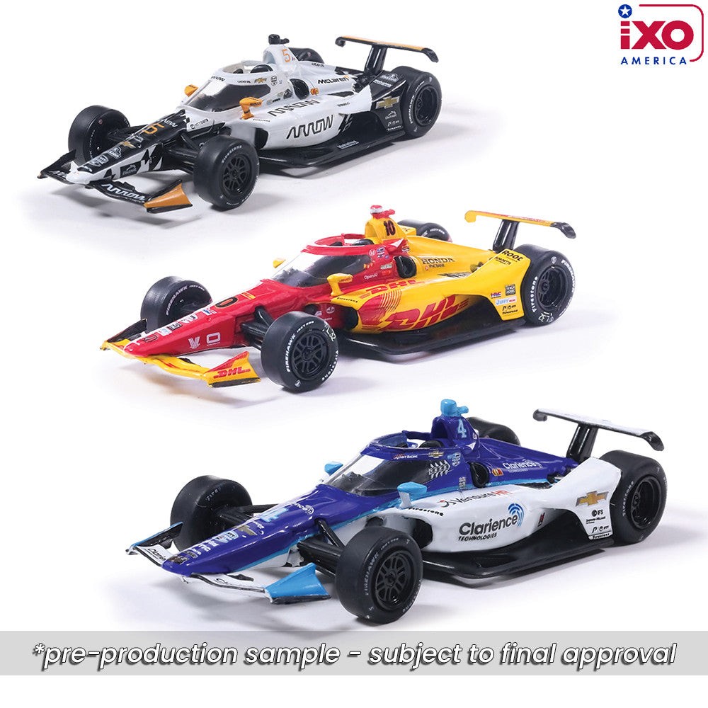 1:64 Indianapolis 500 Podium 3-Car Set 2025