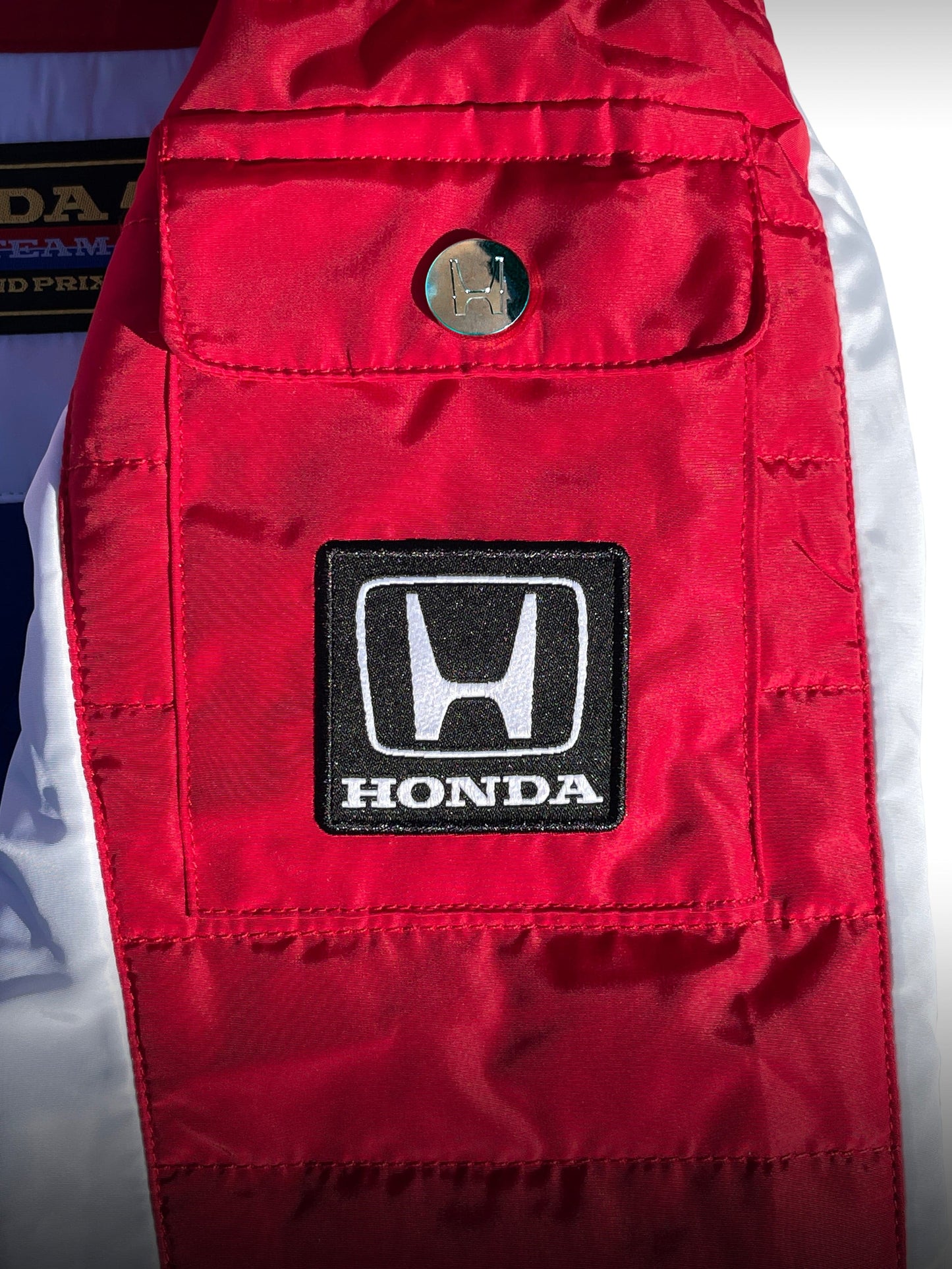 Honda Vintage 1983 Honda Racing Team F1 Quilted Jacket