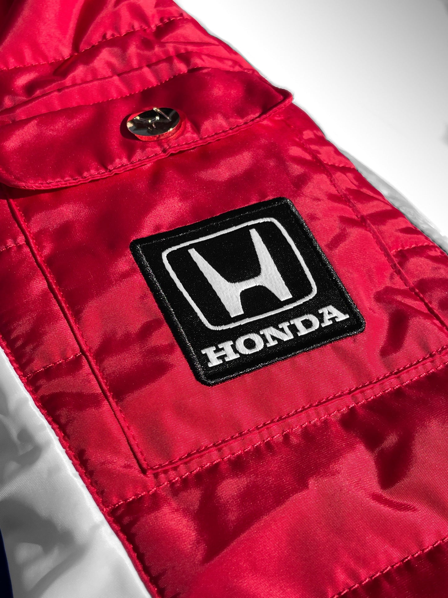 Honda Vintage 1983 Honda Racing Team F1 Quilted Jacket