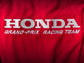 Honda Vintage 1989 Grand Prix Racing Team Zipper Jacket Red