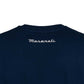 Maserati Trident Logo Tee Shirt Navy