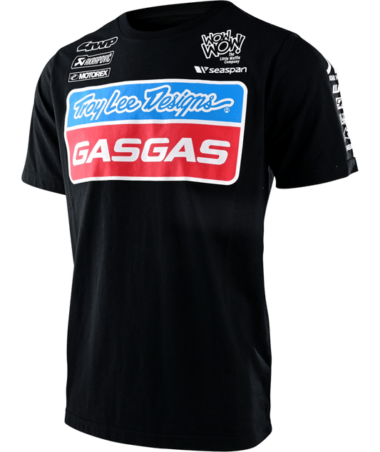 Troy Lee Designs GasGas Team SS Black Tee 2022