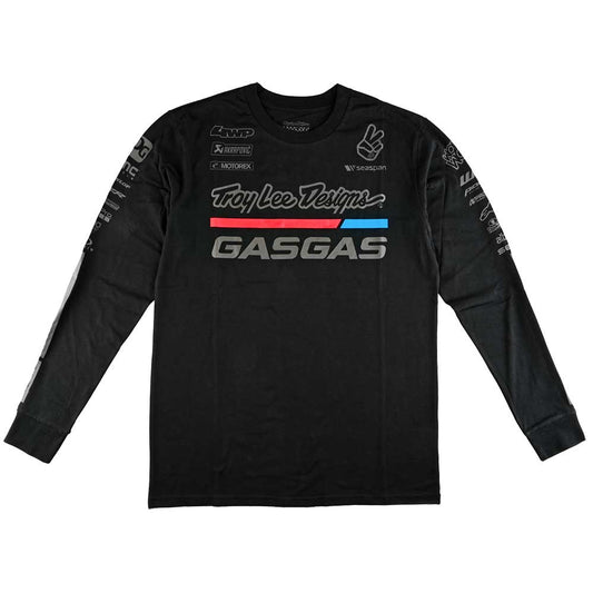 TLD GasGas Team Long Sleeve Tee Black