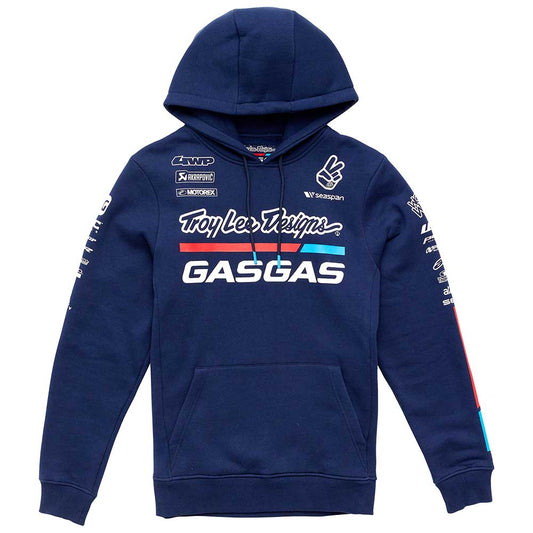 TLD GasGas Team Pullover Hoodie Navy