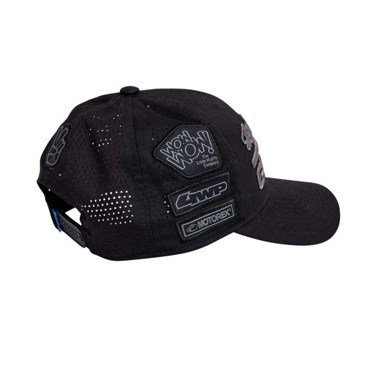 TLD GasGas Team Curved Snapback Hat Black