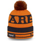 McLaren F1 New Era Team Bobble Cuff Beanie Papaya