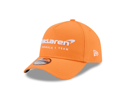 McLaren F1 New Era 9FORTY Logo Hat Orange