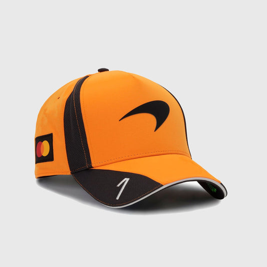 McLaren Racing F1 Lando Norris #1 Driver Hat 2026 //speedgear.com/cdn/shop/files/ML6502.webp?v=1773407773