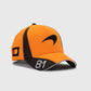 McLaren Racing F1 Oscar Piastri Driver Hat 2026
