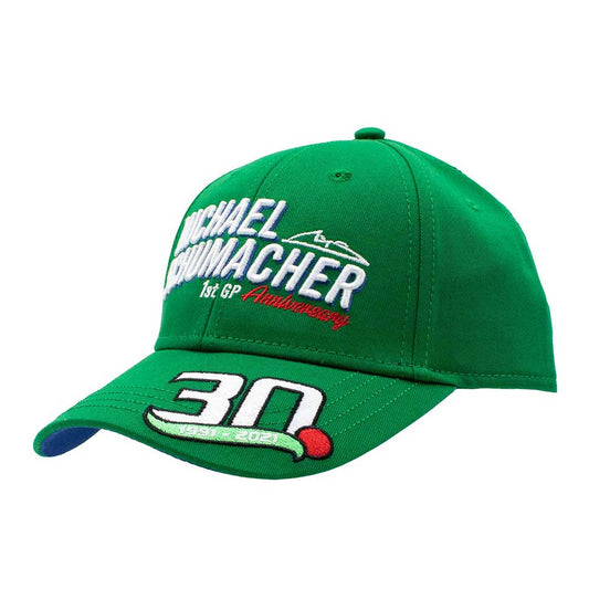 Michael Schumacher First GP Race 1991 Green Hat