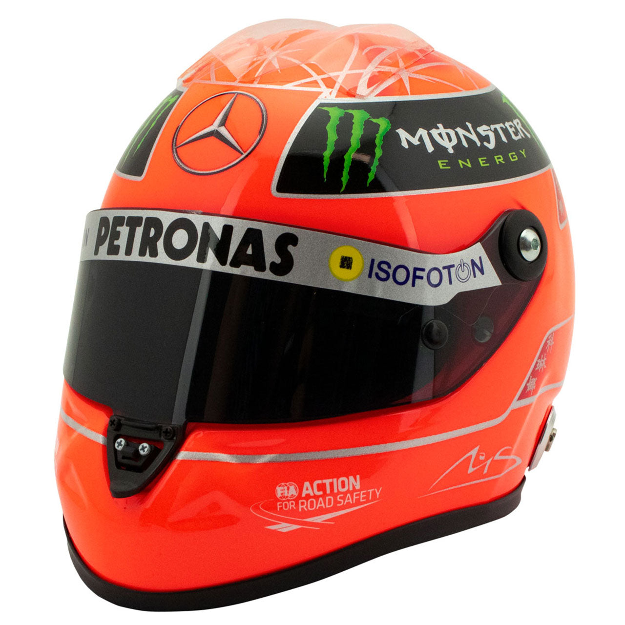 1:2 Scale Michael Schumacher Final F1 Helmet Replica 2012