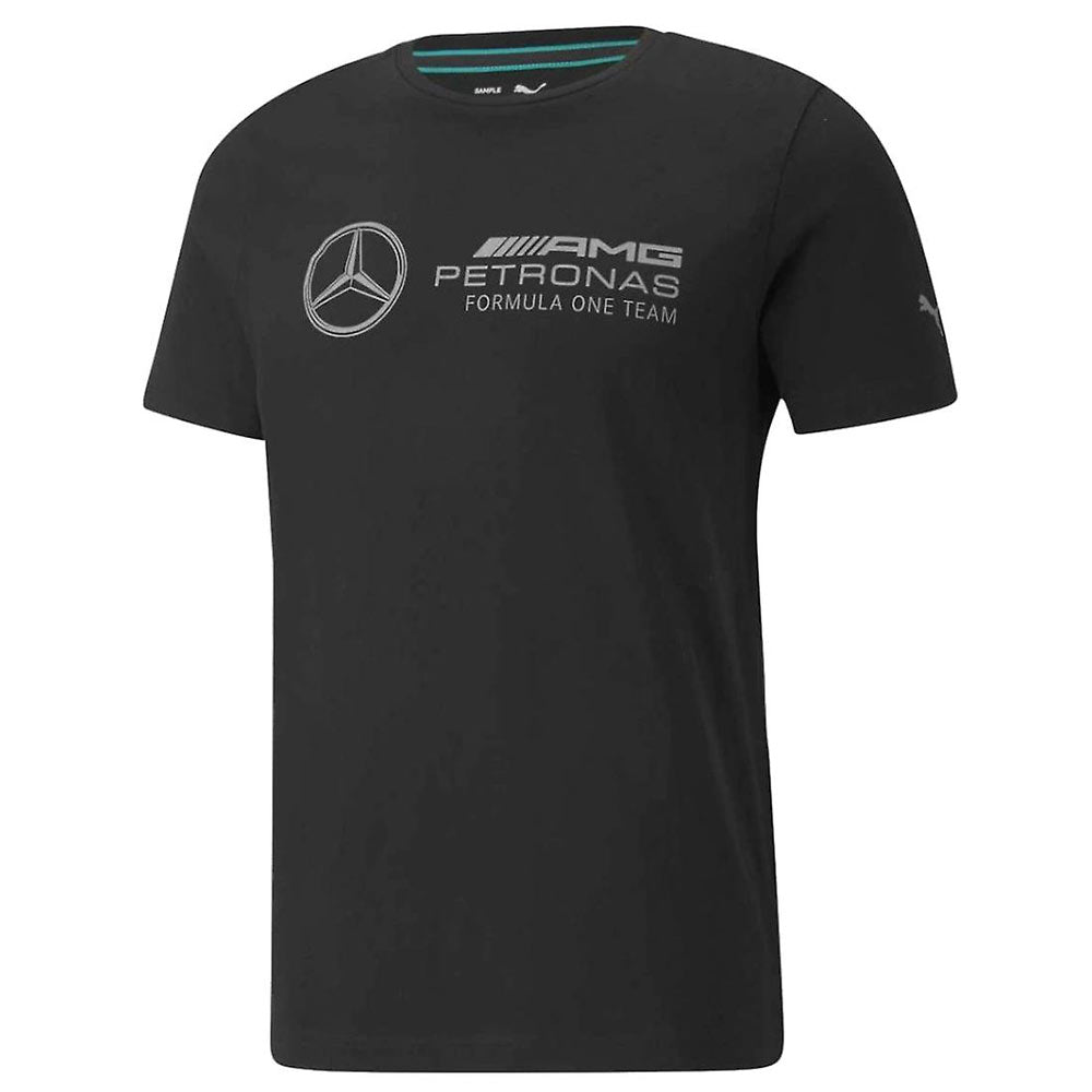 Mercedes AMG Petronas Black Logo Tee