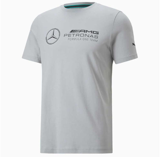 Puma Mercedes AMGP F1 ESS Logo Tee Silver