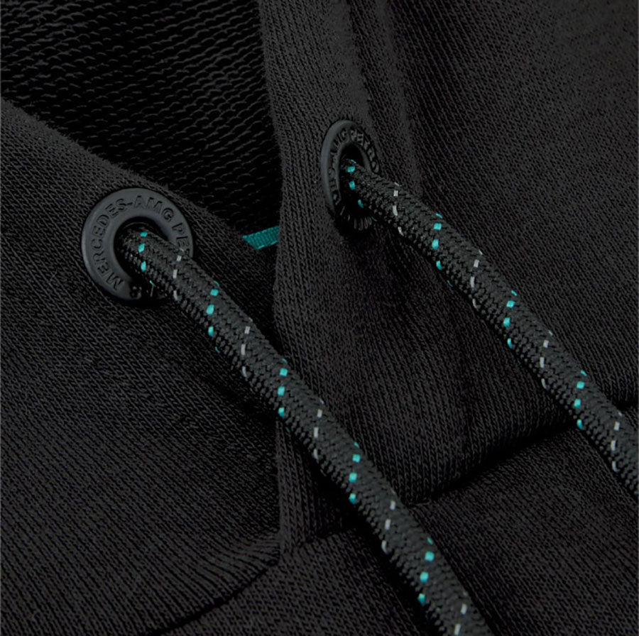 Puma Mercedes AMG Petronas Star Black Hooded Sweatshirt