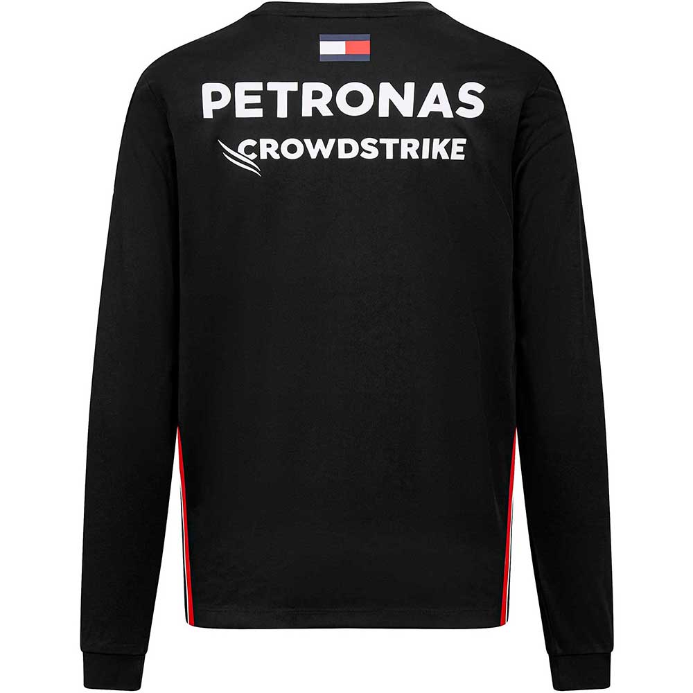 Mercedes AMG Petronas F1 L/S Driver Team Black Tee 2023