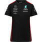 Mercedes AMG Petronas F1 Womens Driver Team Black Tee 2023