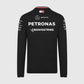 Mercedes AMG F1 Team Long Sleeve Driver Tee 2024 Black