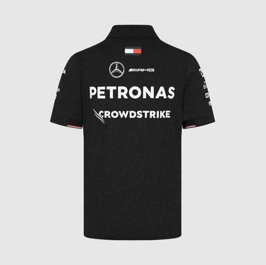 Mercedes AMG F1 Team Polo 2024 Black