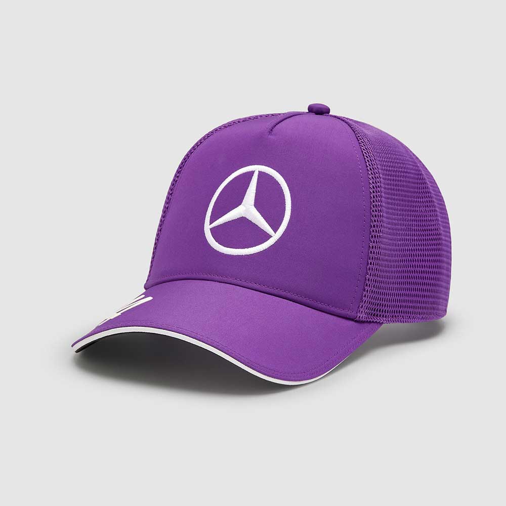 Mercedes-AMG F1 Hamilton Trucker Hat 2024 Purple