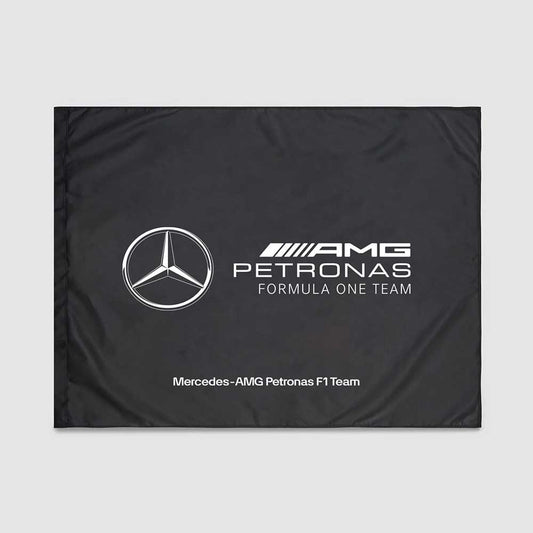 Mercedes AMG Petronas F1 Team Flag Black