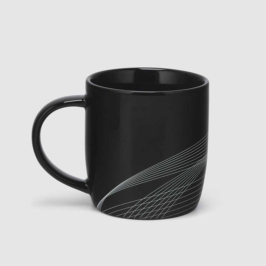 Mercedes AMG F1 Logo Mug Black