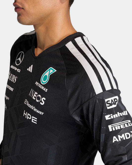 Adidas Mercedes AMG F1 Long Sleeve Team Jersey Black //speedgear.com/cdn/shop/files/MZ6115.webp?v=1774030316