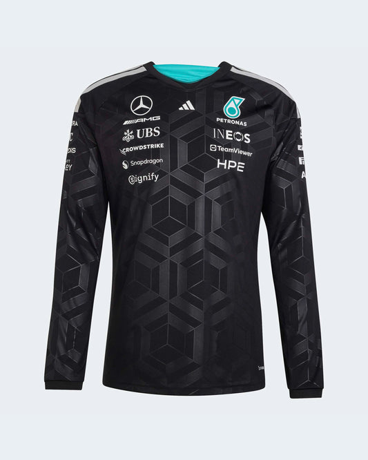 Adidas Mercedes AMG F1 Long Sleeve Team Jersey Black //speedgear.com/cdn/shop/files/MZ6115.webp?v=1774030316