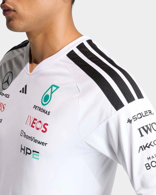 Adidas Mercedes AMG F1 Long Sleeve Team Jersey White //speedgear.com/cdn/shop/files/MZ6116.webp?v=1774030662