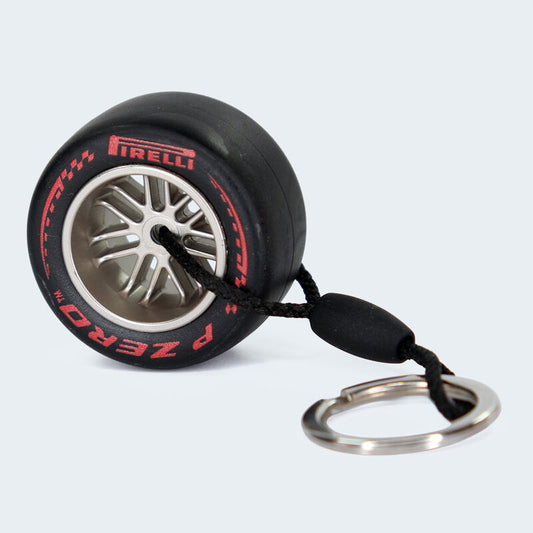 Pirelli Super Soft Tire Keychain Red //speedgear.com/cdn/shop/files/PL6914-1.jpg?v=1779374329