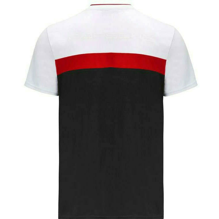 Porsche Motorsport Color Block Black Tee