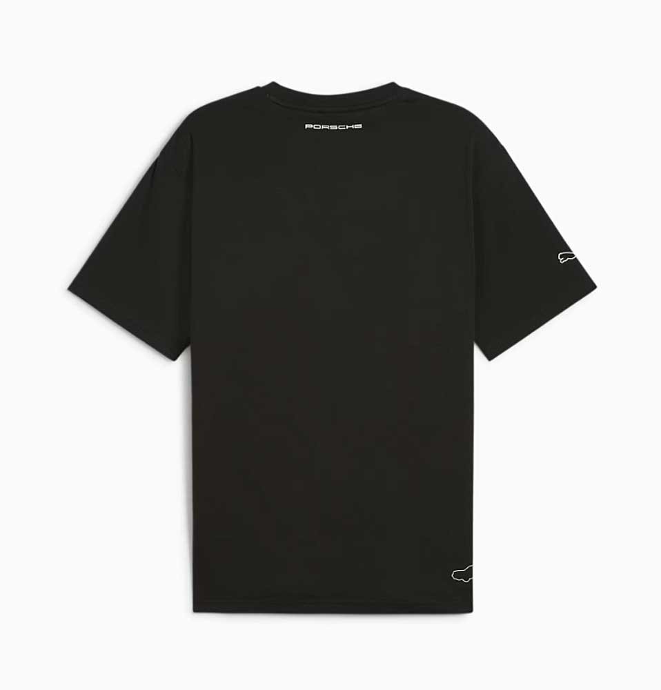 Porsche Legacy 911 Motorsport Graphic Tee Black