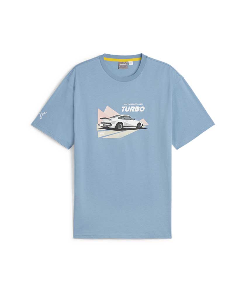 Porsche Legacy 911 Motorsport Graphic Tee, Blue