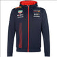 Red Bull Racing F1 Navy Team Full Zip Hoodie 2023