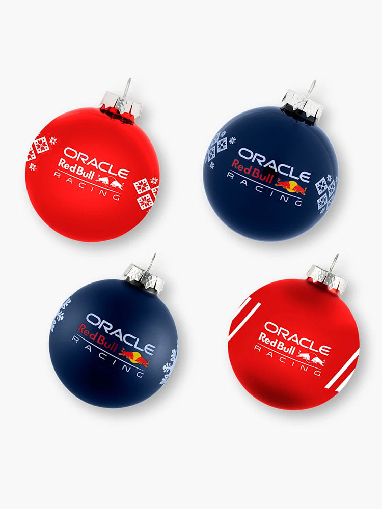 Red Bull Racing F1 Holiday Ornaments Navy-Red