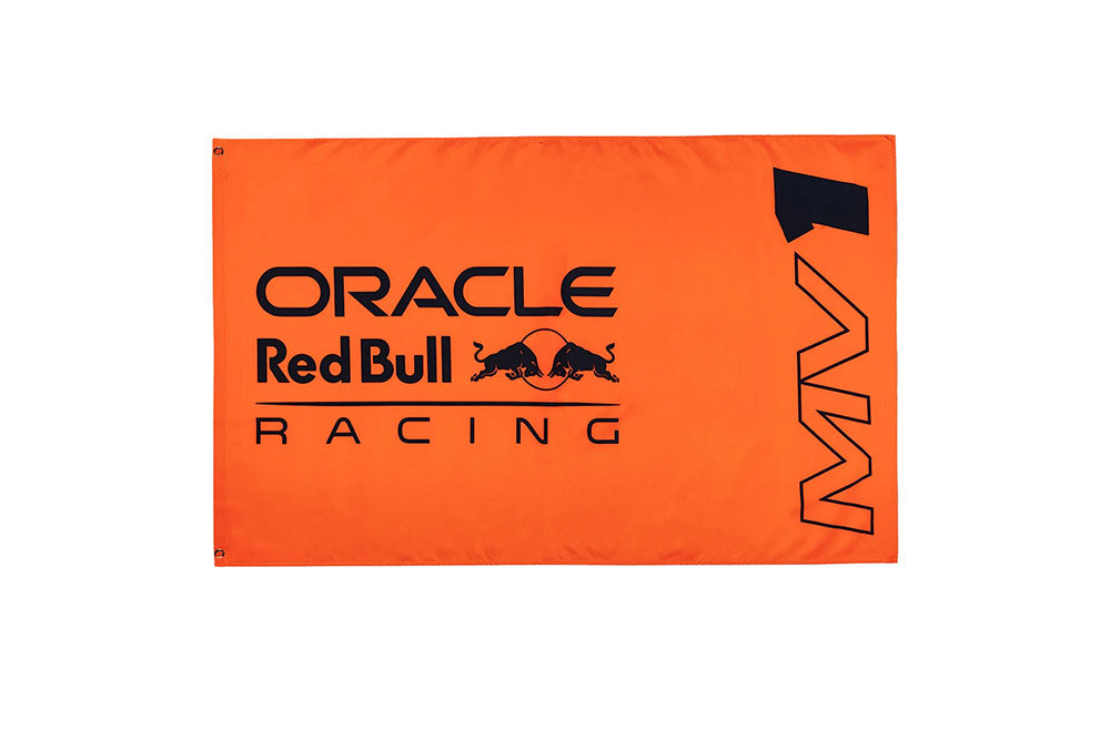 Red Bull Racing Max Verstappen #1 Flag Orange